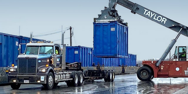 Photo of CWT intermodal transportation services